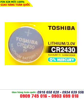 Toshiba CR2430; Pin 3v lithium Toshiba CR2430 
